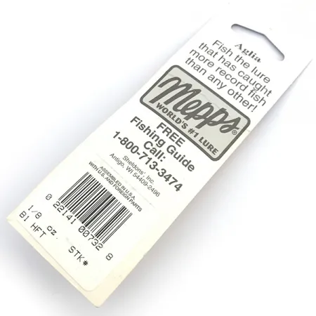 Mepps Aglia 1 Cucchiaino, Fire Tiger, 3.5g, UV fluorescente, #6745