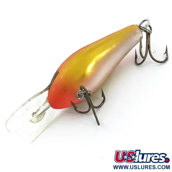 Rapala Fat Rap Deep Runner, Arancione, 8,8g, Balsa, #6753