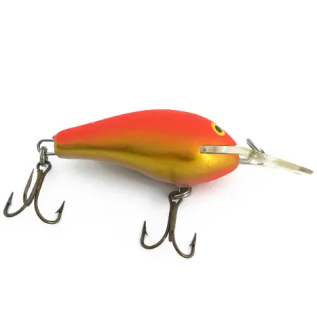 Rapala Fat Rap Deep Runner, Arancione, 8,8g, Balsa, #6753