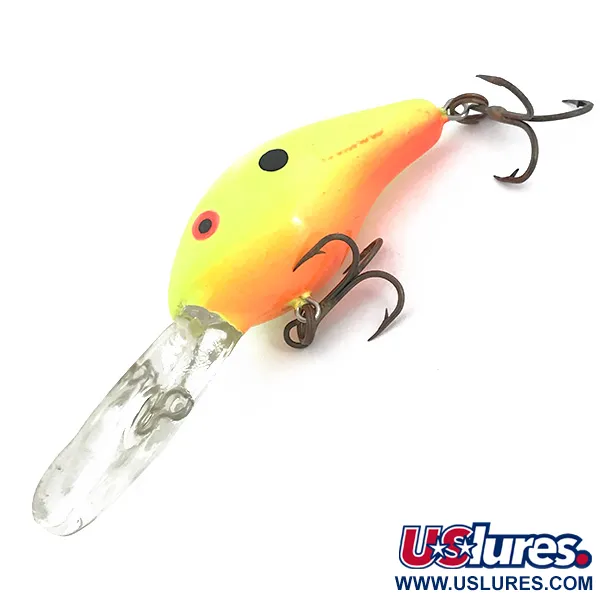 Mann's 10+ Crankbait, Yellow / Orange, 10g, Deep Diver, #6754