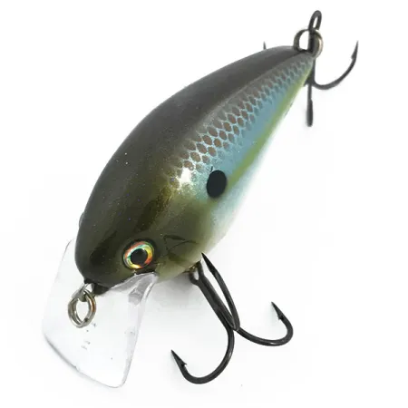 Strike King square bill Crankbait, Blu metallizzato, 6cm, #6755