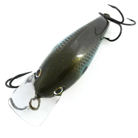 Strike King square bill Crankbait, Blu metallizzato, 6cm, #6755