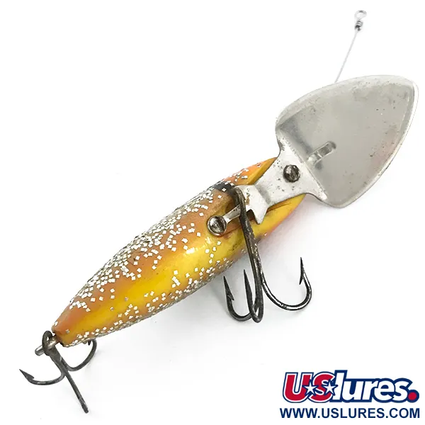 Suick Cisco Kid Esca, Arancio/Giallo, 10g, Glitterato, #6756