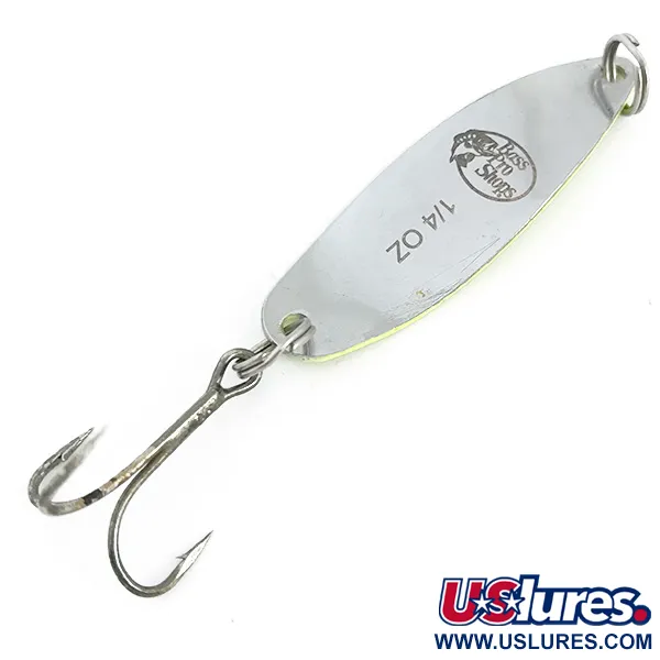 Bass Pro Shops Demon Dancer Ondulante, Chartreuse/Nichel, 7g, UV, #6771