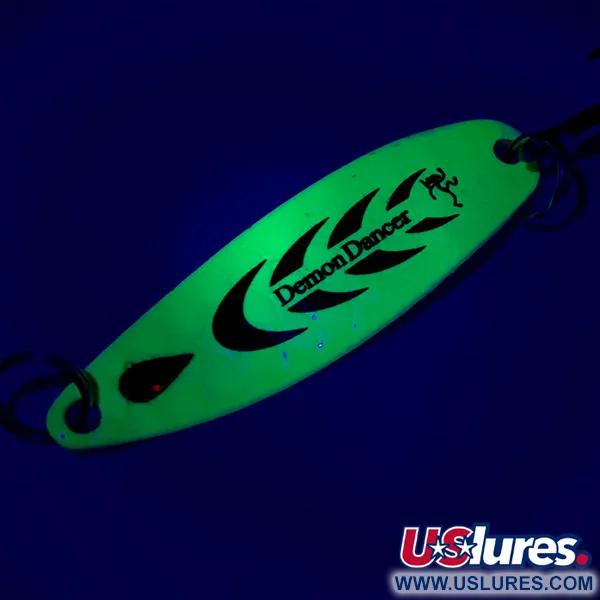 Bass Pro Shops Demon Dancer Ondulante, Chartreuse/Nichel, 7g, UV, #6771