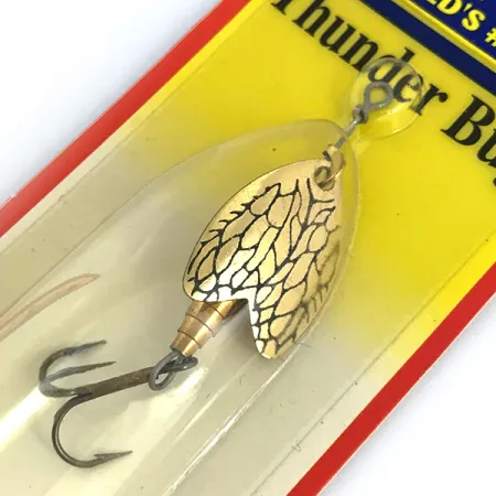 Mepps Thunder Bug Cucchiaino, Oro, 4g, Profilo Effimera, #6778