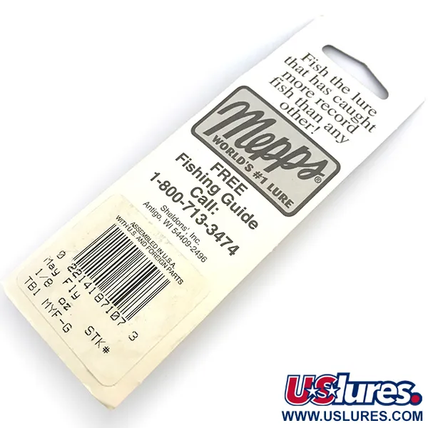 Mepps Thunder Bug Cucchiaino, Oro, 4g, Profilo Effimera, #6778