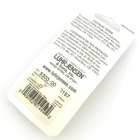 Ondulante Luhr Jensen Loco 1 UV, Red / Hologram, 4g, UV Glow, #6779