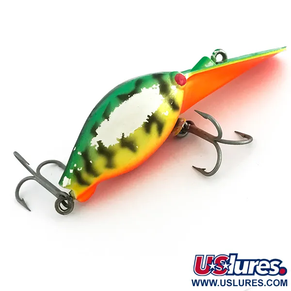 Luhr Jensen Hot Shot Rattle SE Esca, Fire Tiger, 14g, Rattle, #6789