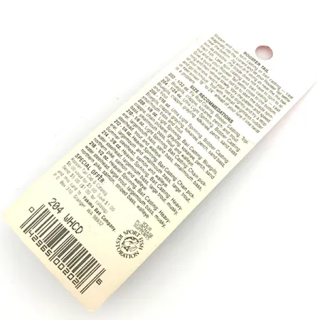 Yakima Bait Original Rooster Tail, Bianco, 1,7g, Cucchiaino, #6794