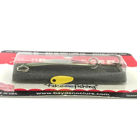 Bay de Noc Do-Jigger 1 Ondulante, Nichel/Verde/Rosso/Giallo, 4,7g, #1DJNGN