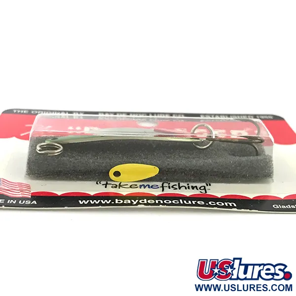 Bay de Noc Do-Jigger 1 Ondulante, Nichel/Verde/Rosso/Giallo, 4,7g, #1DJNGN