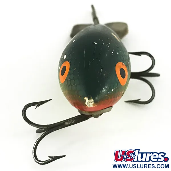 Bomber 400 series Artificiale, Verde/Giallo, 12,5g, Esca Legno, #6809