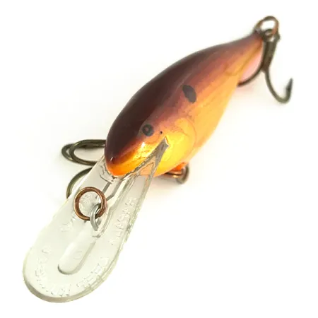 Rapala Shad Rap Deep Runner 05 Deep Diver, Oro-Arancio, 5g, Balsa, #6811