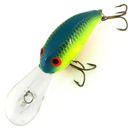 Bandit 300 Crank Profondità, Chartreuse Blue Back, 10.5g, #6813
