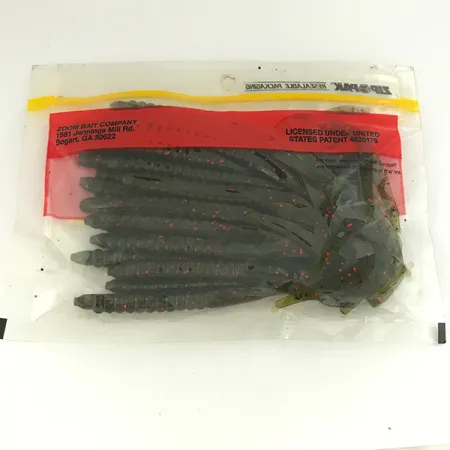 Zoom Super Salt Plus soft bait, Avocado, 12.7cm, corpo nervato, #6832