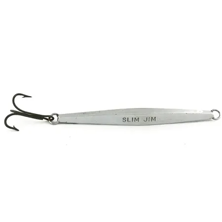 MIKE'S Slim Jim Jig, Nickel, 44g, Profilo Sottile, #6849