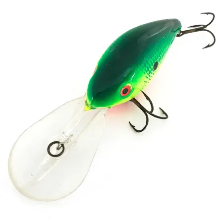 Mann's Depth Plus Ol' Homer Crankbait, Giallo / Verde, 8 cm, #6862