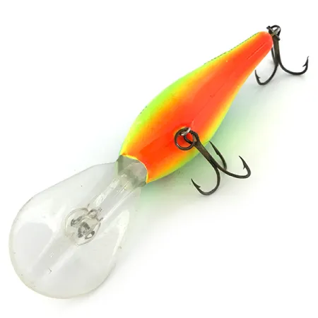 Mann's Depth Plus Ol' Homer Crankbait, Giallo / Verde, 8 cm, #6862