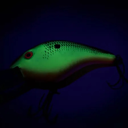 Mann's Depth Plus Ol' Homer Crankbait, Giallo / Verde, 8 cm, #6862