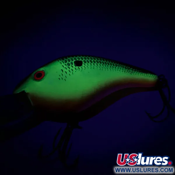 Mann's Depth Plus Ol' Homer Crankbait, Giallo / Verde, 8 cm, #6862