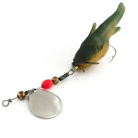 Burke Muddlers Minnow Willow Cat Spinner, Nickel, 7g, #6864