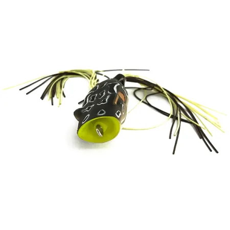 Terminator Popping Frog Esca Topwater, Marrone, 14g, Antialga, #6865