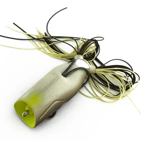 Terminator Popping Frog Esca Topwater, Marrone, 14g, Antialga, #6865