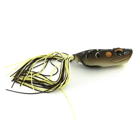 Terminator Popping Frog Esca Topwater, Marrone, 14g, Antialga, #6865