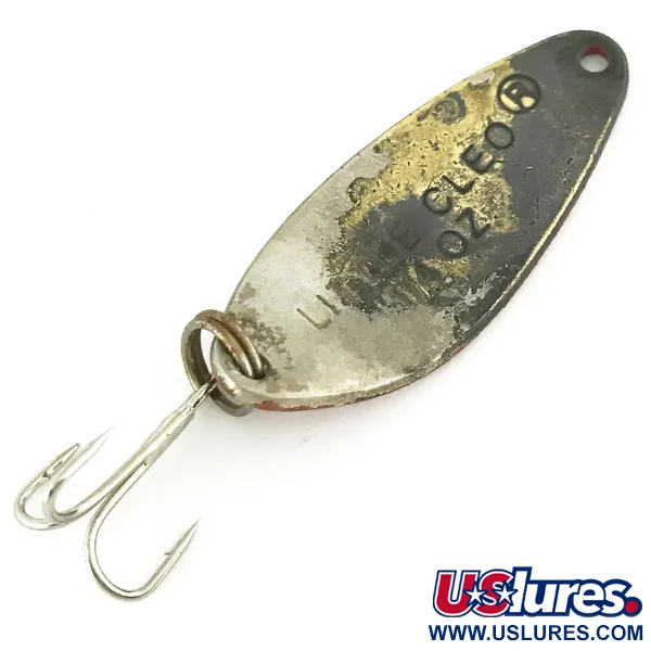 Acme Little Cleo Ondulante, Rosso/Bianco/Nickel, 7g, Vintage, #6873