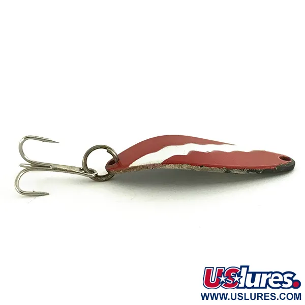 Acme Little Cleo Ondulante, Rosso/Bianco/Nickel, 7g, Vintage, #6873