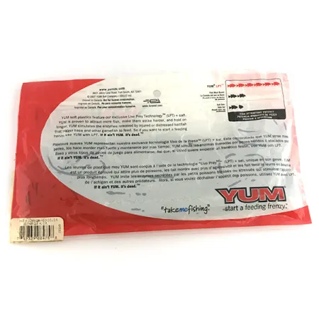 YUM DOOZE Esca siliconica, June Bone, 20 cm, Skirted Tail, #6888