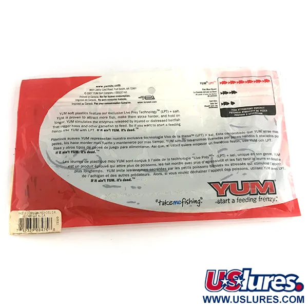 YUM DOOZE Esca siliconica, June Bone, 20 cm, Skirted Tail, #6888