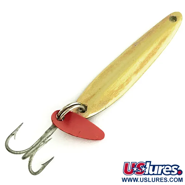 Bay de Noc Swedish Pimple Cucchiaino Verticale, Oro, 5g, #6910