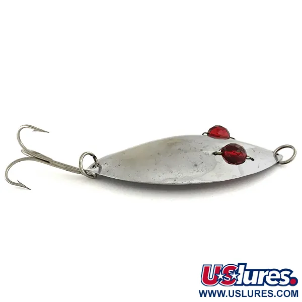 Hofschneider Red Eye Muskie Ondulante, Nickel / Red Eyes, 65g, #6923
