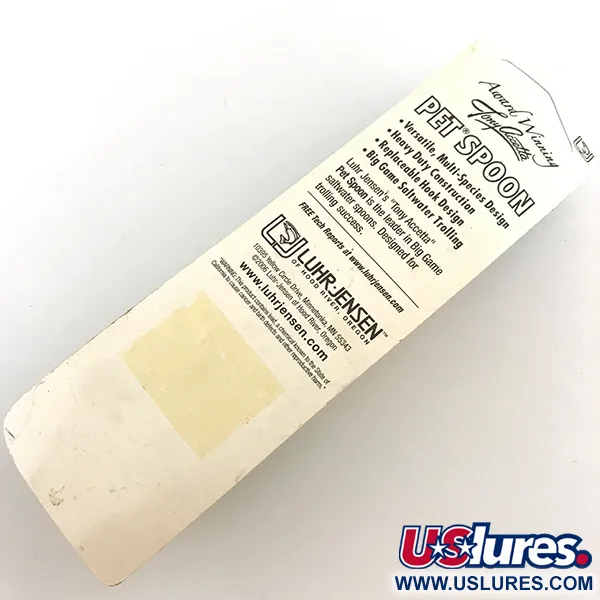 Luhr Jensen Pet Spoon 13 Ondulante, Nickel, 5g, Amo intercamb., #6924