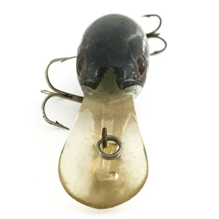 Cotton Cordell Big O Crankbait, Black/Silver/Gold, 10g, Floating, #6944