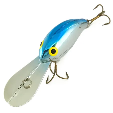 Bandit 300 Crankbait Deep, Silver / Light Blue, 8.5g, #6945