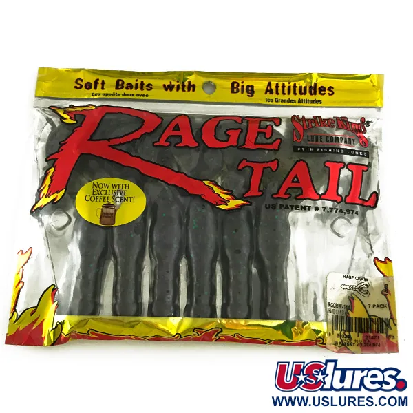 STRIKE KING Rage Tail soft bait 6 pz