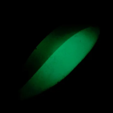 Ondulante Seneca Little Cleo (Hula Girl) Glow, Bianco/Verde/Nickel, 18g, #6969