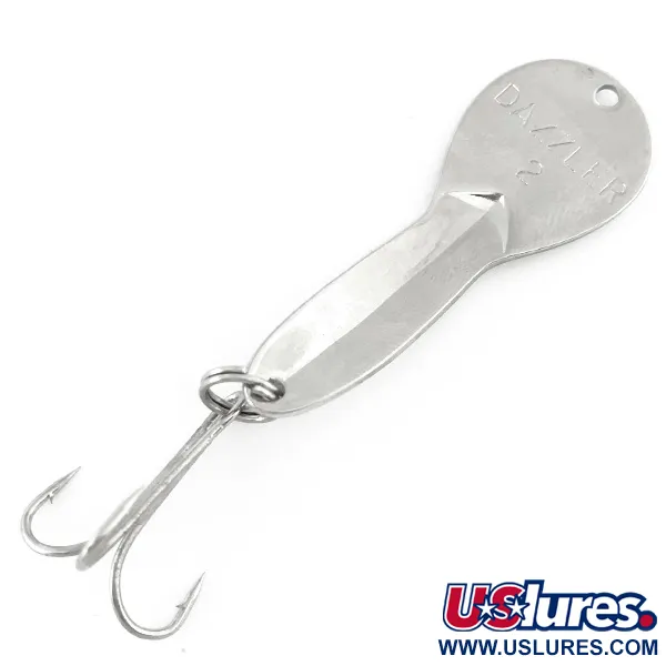 Acme Dazzler #2 Cucchiaino, Nickel / Verde, 7g, Vintage, #6981