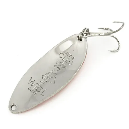 Acme Little Cleo (Hula Girl) Ondulante, Nickel / Arancione, 14g, Stampo Hula, #6994