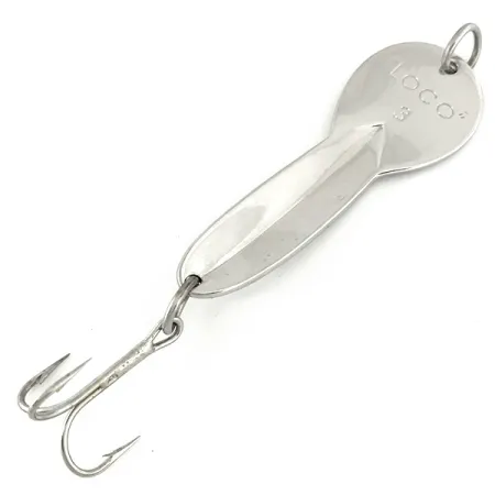 Luhr Jensen Loco 3 Ondulante, Nickel, 17g, nichelato, #7000