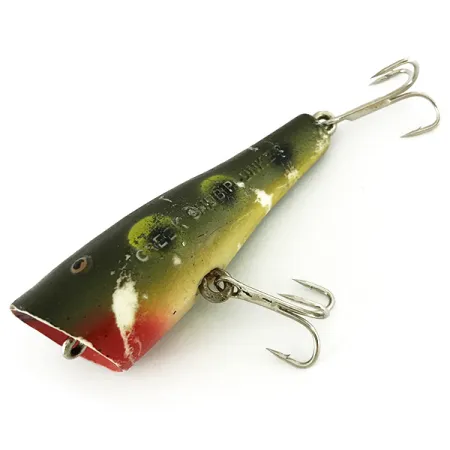 Creek Chub Plunker Popper Topwater, Frog, 5.5g, Vintage, #7011