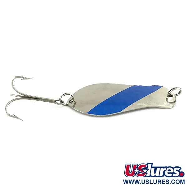 K-B Bait K-B Spoon 2 Ondulante, Nickel / Blu, 14g, Marchio USA, #7026