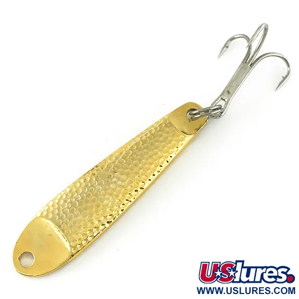 Bass Pro Shops Strata Spoon Ondulante, Oro martellato, 14g, #7027