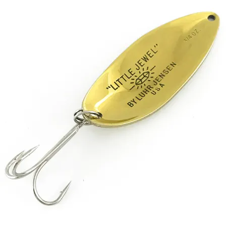 Luhr Jensen Little Jewel Ondulante, Oro, 21g, Vintage USA, #7028
