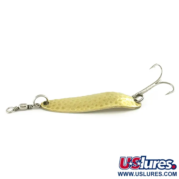 Luhr Jensen Krocodile Die #3 Ondulante, Oro martellato, 10g, #7029