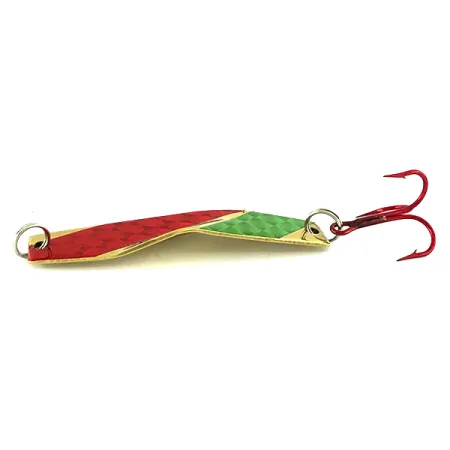 Z-RAY Lures Z-Ray Model 125 Ondulante, Oro/Rosso/Verde, 11g, #7031