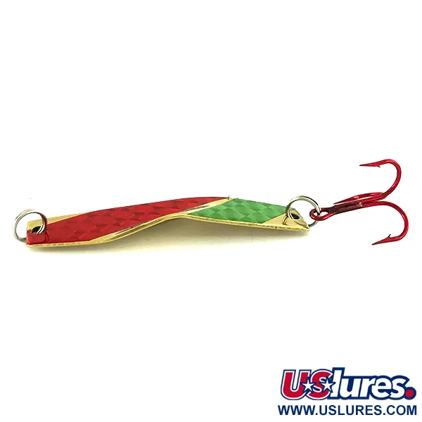 Z-RAY Lures Z-Ray Model 125 Ondulante, Oro/Rosso/Verde, 11g, #7031